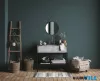 LUXERA 1910102 DELIA fali tükör Ø55cm fekete