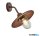 KIFUTÓ TR 201760124 BRENTA kültéri falikar excl.1xE27 ↕32cm Ø30cm ↗ 31,5cm rozsdabarna