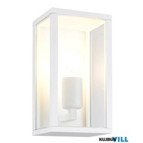   TR 201860131 GARONNE kültéri falikar excl.1xE27/60W ↕26cm ↔14cm ↗14cm IP44 fehér