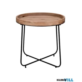 LUXERA 2020230 JIL kisasztal Ø66,5cm ↕58cm fa-fekete