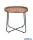 LUXERA 2020230 JIL kisasztal Ø66,5cm ↕58cm fa-fekete