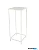 LUXERA 2090266 VERA kisasztal  ↔31cm ↕80cm ↗31cm homokszín