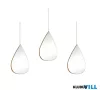 LUXERA 2130179 MILENA fali tükör 3db x ↔19cm ↕28cm arany