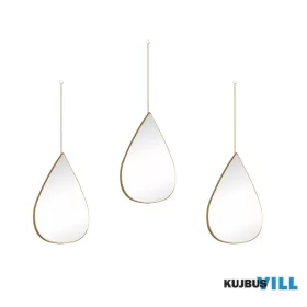   LUXERA 2130179 MILENA fali tükör 3db x ↔19cm ↕28cm arany