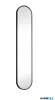 LUXERA 2140102 MONI fali tükör ↔20cm ↕101cm  fekete