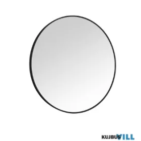 LUXERA 2210202 BRITT fali tükör metal Ø70cm fekete