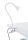 TR R22398101 VIPER csiptethető lámpa incl.1x3W LED/400Lm/3000K ↕35cm ↔6,2cm ↗ 33cm fehér