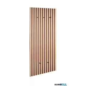   LUXERA 2270398 GRACE falpanel + fogas ↔50cm ↕125cm fa-fekete