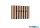 LUXERA 2270898 GRACE falpanel + kulcstartó ↔30,5cm ↕20cm ↗1,5cm tölgy-fekete