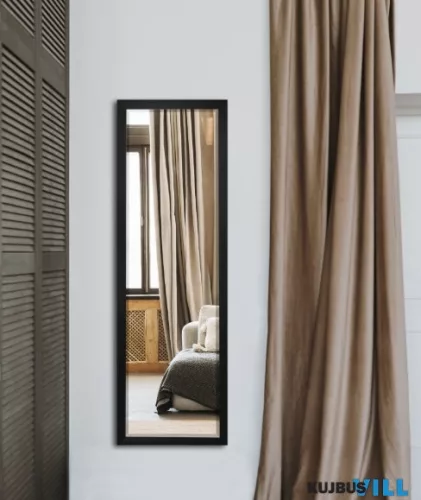LUXERA 2290202 JULE fali tükör metal ↔50cm ↕150cm fekete
