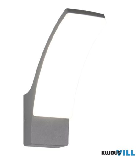 TR R23356142 BEJA kültéri falikar 12W LED/1650lm/4000K ↕22,5cm ↔8cm ↗18,5cm IP44 antracit