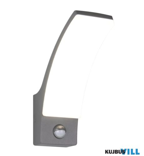 TR R23359142 BEJA kültéri falikar 12W LED/1650lm/4000K ↕22,5cm ↔8cm ↗18,5cm IP44 antracit sensor