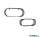 LUXERA 2370102 JESSICA fali polc ↔38cm ↕16cm + ↔43cm ↕18cm fekete