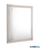 LUXERA 2450333 HERMINE LED tükör 16,5W/1800lm 2700K/4000K/6500K IP20 ↔60cm ↕80cm glitter effekt