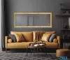 LUXERA 2460379 SUSANNA csiszolt fali tükör ↔70cm ↕170cm arany
