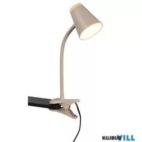   TRIO R25831143 PONGO csiptetős lámpa 4,5W LED/500lm/3000K ↕36cm ↔32cm Ø9,5cm bézs