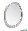LUXERA 2660189 LALITA fali tükör metal ↔57cm ↕56cm ezüst