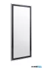 LUXERA 2690302 TESSA csiszolt fali tükör ↔70cm ↕170cm fekete glitter effekt