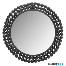 LUXERA 2700102 AMILA fali tükör Ø46cm fekete