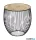 LUXERA 2720179 RINARA kisasztal Ø43cm ↕42cm fekete-arany