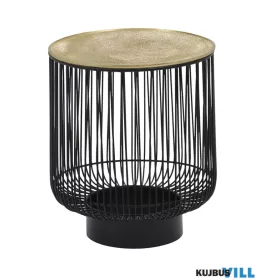 LUXERA 2720279 RINARA kisasztal Ø41cm ↕46cm fekete-arany