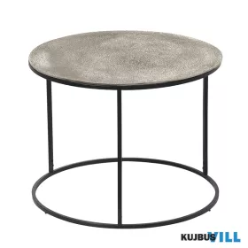LUXERA 2730189 PADMA kisasztal Ø60cm ↕46cm fekete-ezüst