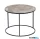 LUXERA 2730189 PADMA kisasztal Ø60cm ↕46cm fekete-ezüst