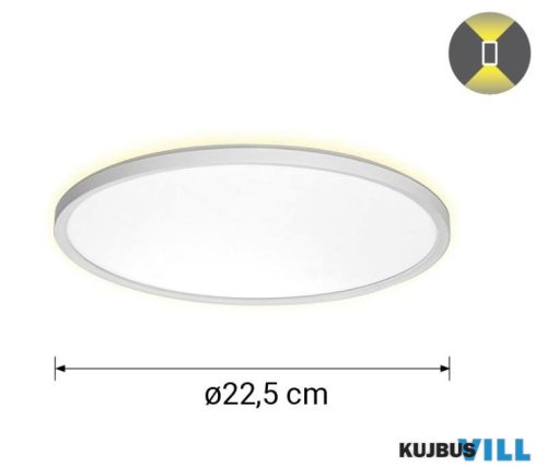 LUXERA 27304 CORDIA LED I. mennyezet lámpa CCT 12W/1500lm Ø22,5cm IP54 fehér