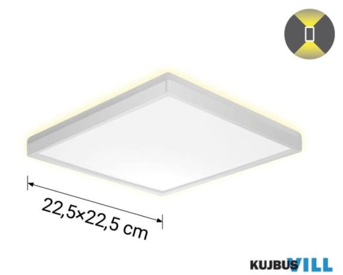 LUXERA 27305 CORDIA LED I. mennyezet lámpa CCT 12W/1500lm 22,5x22,5cm IP54 fehér