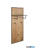 LUXERA 2920398 FINA falpanel + fogas ↔43cm ↕122cm ↗25cm fa-fekete