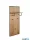 LUXERA 2920398 FINA falpanel + fogas ↔43cm ↕122cm ↗25cm fa-fekete