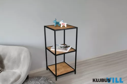 LUXERA 2920498 FINA kisasztal ↔40cm ↕85cm ↗40cm fekete