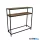 LUXERA 2920598 FINA konzolasztal ↔80cm ↕80cm ↗27cm fekete