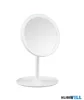 LUXERA 2940101 LIARA LED asztali tükör 0,2W/37lm 6500K IP20 Ø18cm ↕28,5cm fehér