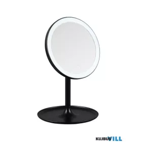   LUXERA 2940102 LIARA LED asztali tükör 0,2W/37lm 6500K IP20 Ø18cm ↕28,5cm fekete