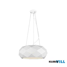   TRIO 303500331 ZANDOR függeszték excl.3xE27 ↕150cm Ø50cm matt fehér