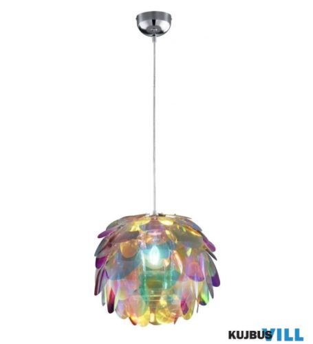 TR R30401069 CLOVER függeszték excl.1xE27 ↕150cm Ø40cm króm