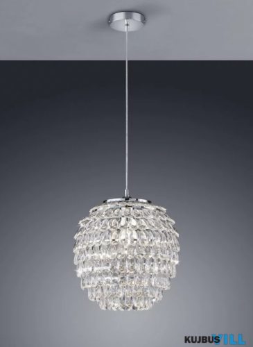 TR R30451906 PETTY függeszték excl.1xE27 ↕160cm Ø35cm króm