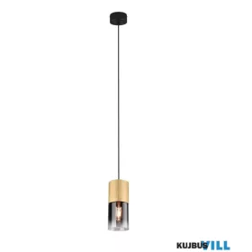   TRIO 310600154 ROBIN függeszték excl.1xE27 ↕150cm Ø10cm füst színű