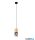 TR 310600154 ROBIN függeszték excl.1xE27 ↕150cm Ø10cm füst színű