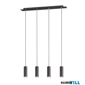   TRIO 312400432 MARLEY függeszték excl.4xGU10 ↕150cm ↔75cm ↗ 9cm matt fekete