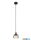 TR R31861032 MOLLY függeszték 1xE14 ↕150cm Ø12cm fekete/füst üveg