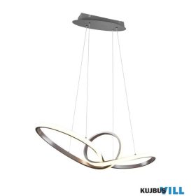   TRIO R32751107 SANSA függeszték incl.1x28W LED/3200Lm/3000K ↕150cm ↔80cm ↗ 26,5cm matt nikkel
