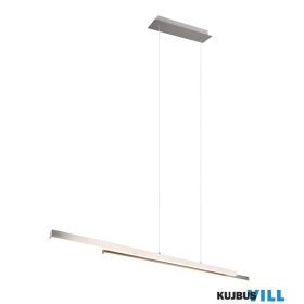   TRIO R37882107 ODIO függeszték 1x28W LED/3200Lm/3000K ↕150cm ↔110cm ↗8,5cm matt nikkel
