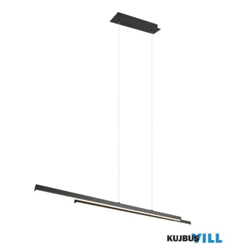 TR R37882132 ODIO függeszték 1x28W LED/3200Lm/3000K ↕150cm ↔110cm ↗8,5cm matt fekete