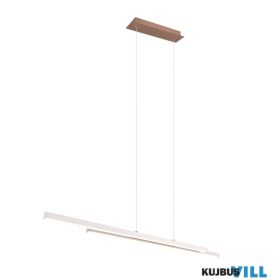   TRIO R37882176 ODIO függeszték 1x28W LED/3200Lm/3000K ↕150cm ↔110cm ↗8,5cm cappuccino