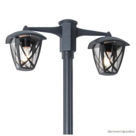   LUXERA 39031 SPLIT kültéri állólámpa 2xE27/60W ↕210cm IP44