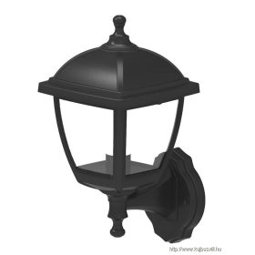 LUXERA 48321 PALERMO kültéri falikar 1xE27/60W IP44 fekete