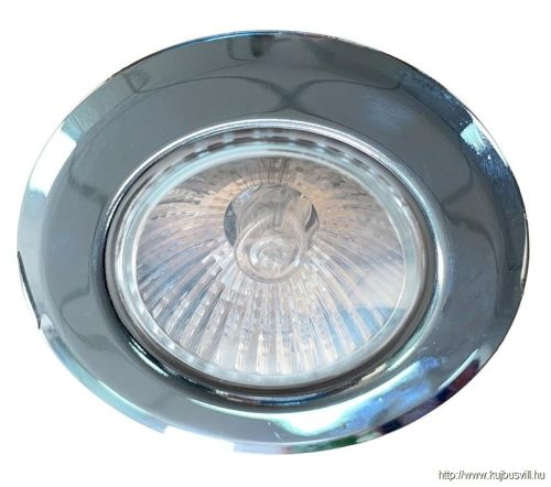 LUXERA 48614 DOWNLIGHT ELEGANT METAL FIX 1xGU10/50W Ø8,1cm króm