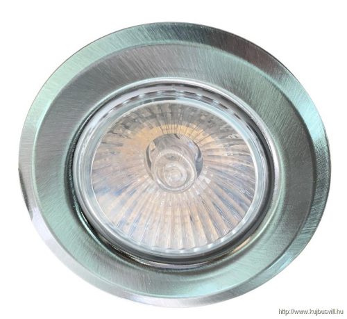 LUXERA 48615 DOWNLIGHT ELEGANT METAL FIX 1xGU10/50W Ø8,1cm matt króm